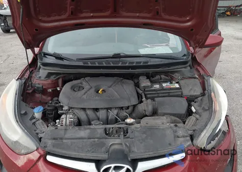 2016 Hyundai Elantra Se from USA, damaged, VIN 5NPDH4AE5GH789772